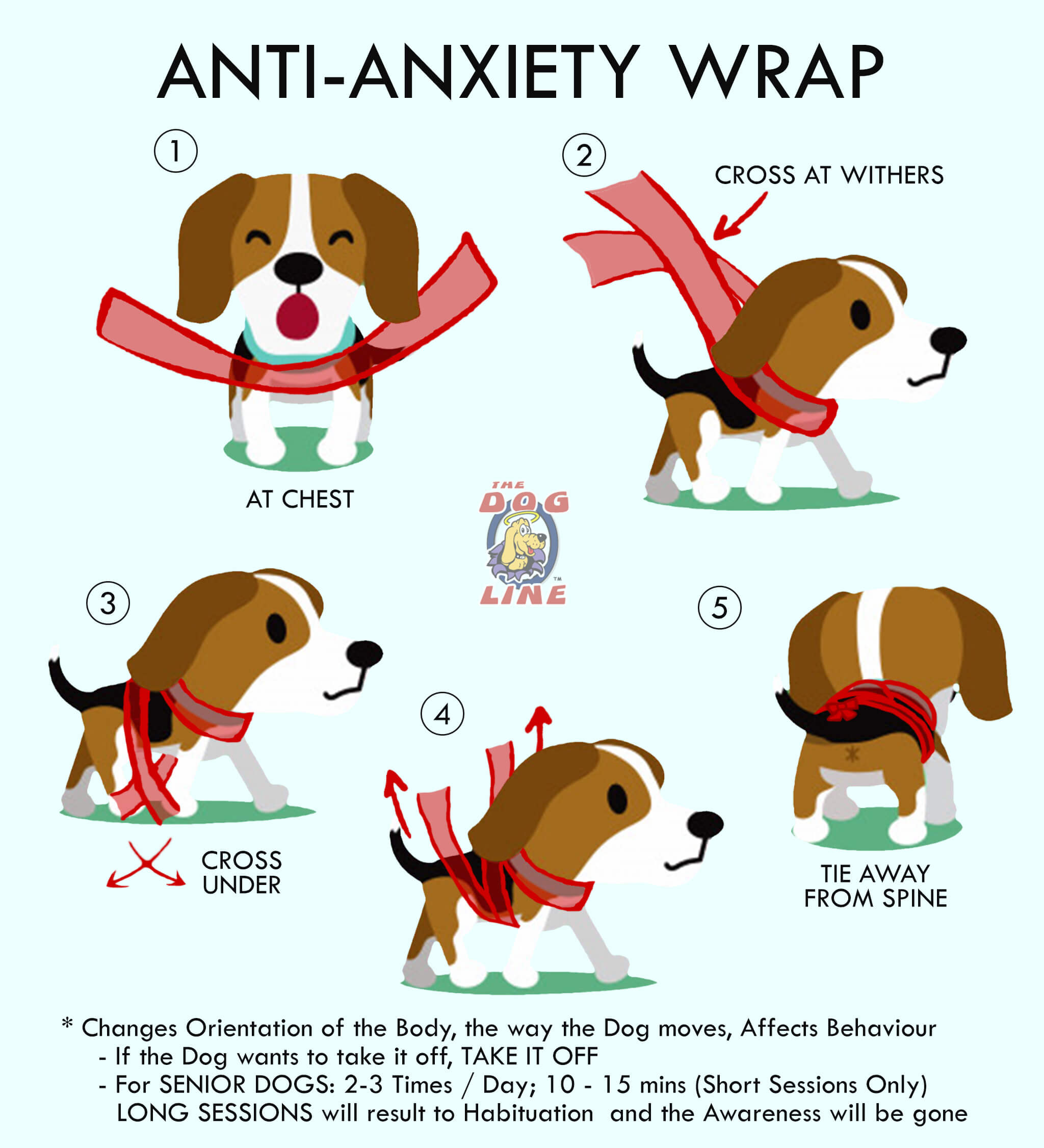 ace wrap for dog anxiety
